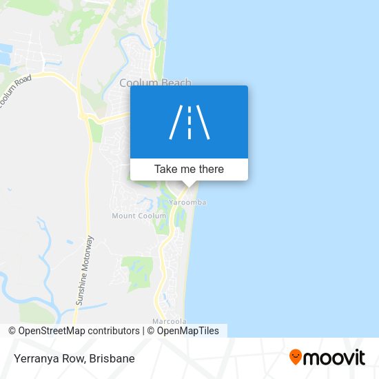 Yerranya Row map