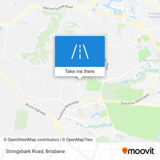 Stringybark Road map