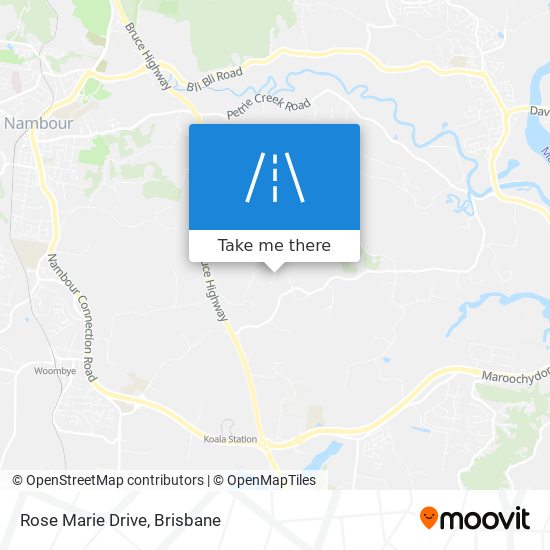 Rose Marie Drive map