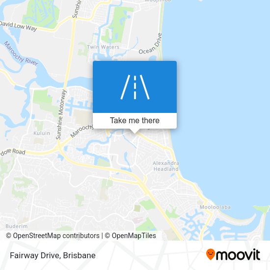Fairway Drive map