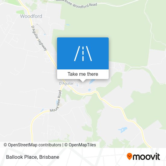 Ballook Place map