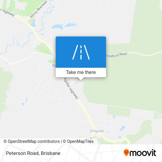 Peterson Road map