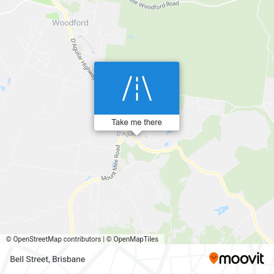 Bell Street map