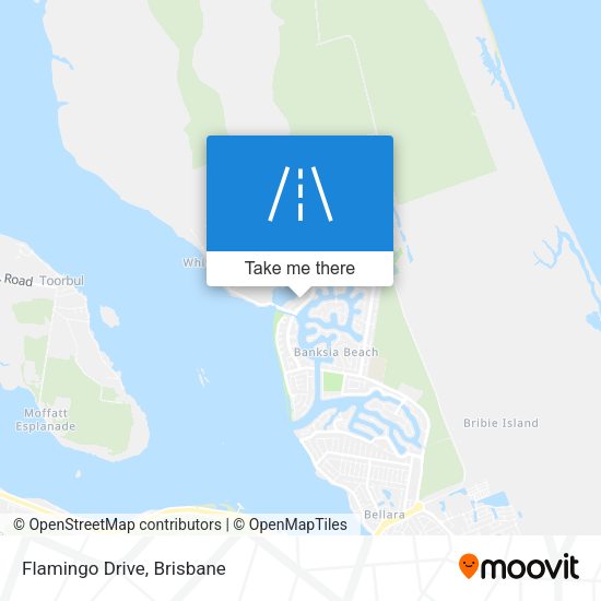 Flamingo Drive map