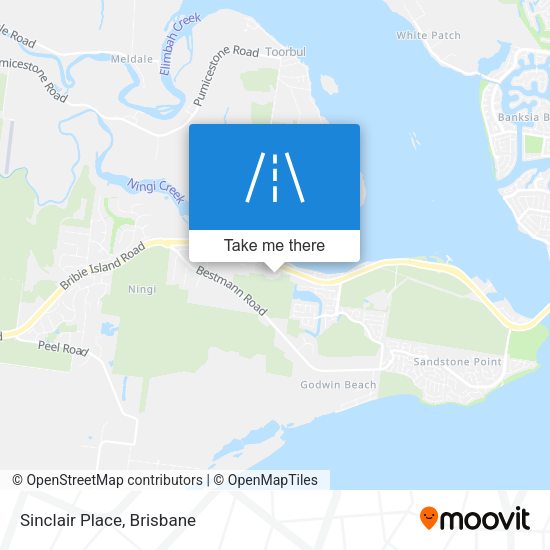 Sinclair Place map