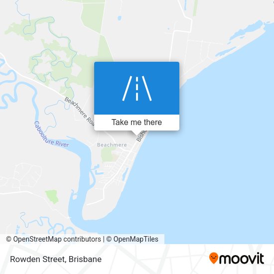 Rowden Street map