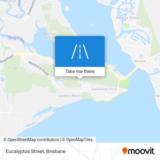 Eucalyptus Street map