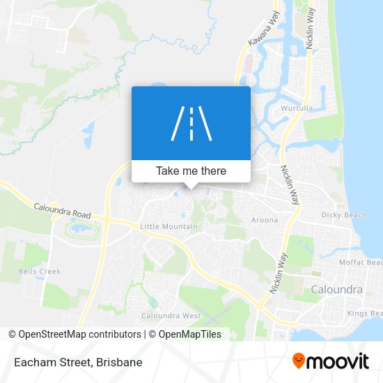 Eacham Street map