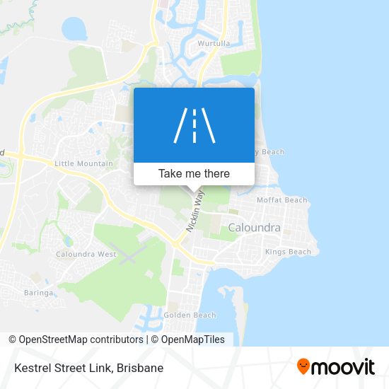 Kestrel Street Link map