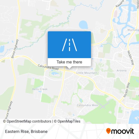 Eastern Rise map