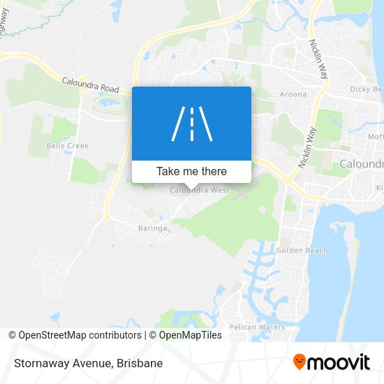 Stornaway Avenue map