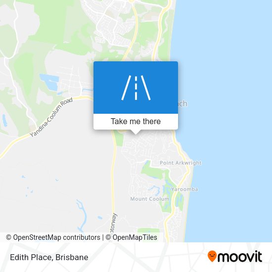 Edith Place map