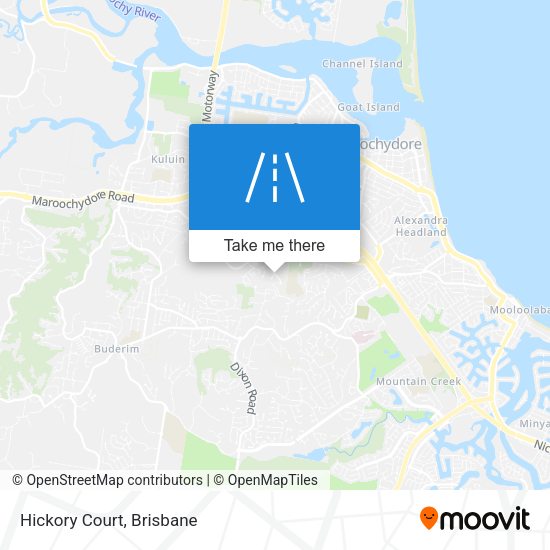 Hickory Court map
