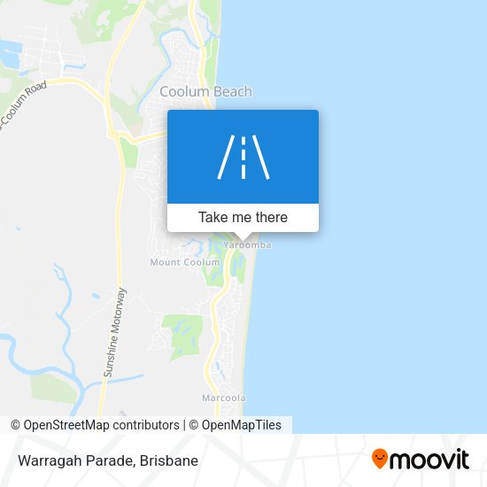 Warragah Parade map