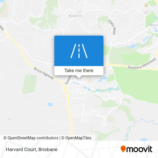 Harvard Court map