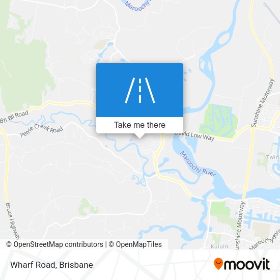 Wharf Road map