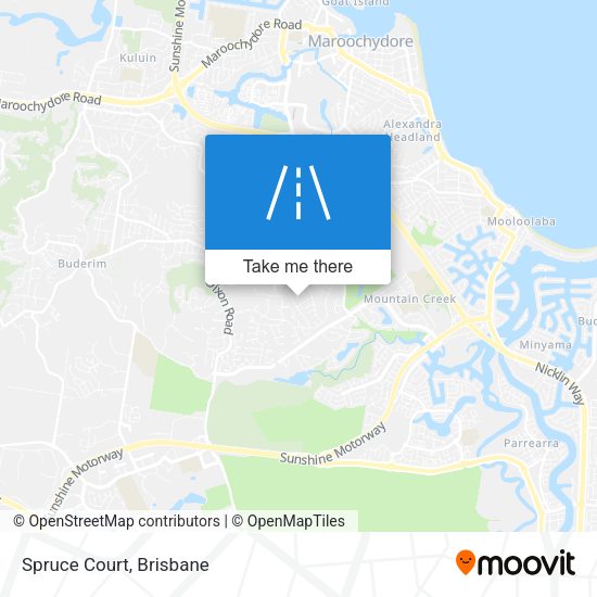 Spruce Court map