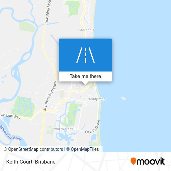 Keith Court map