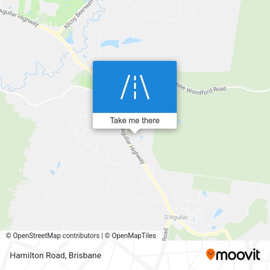 Hamilton Road map