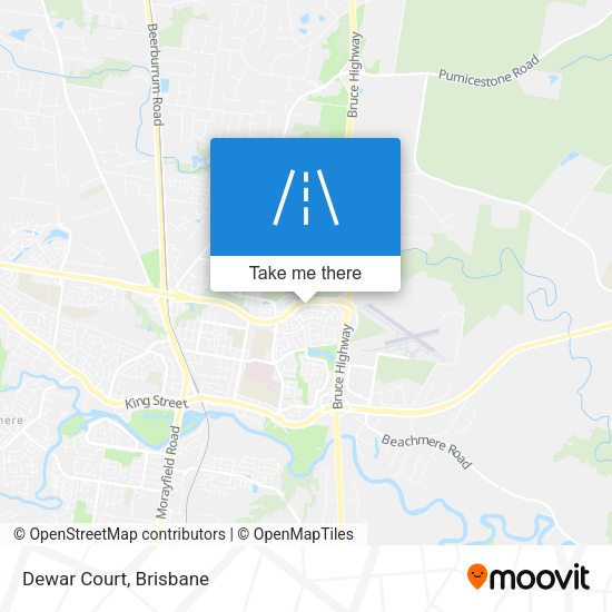 Dewar Court map
