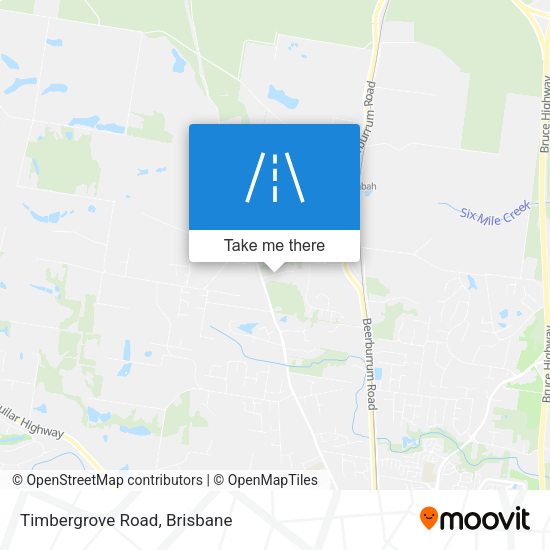 Timbergrove Road map