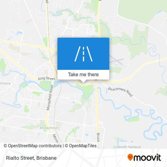 Rialto Street map