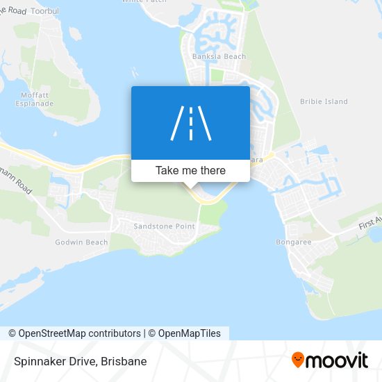 Spinnaker Drive map