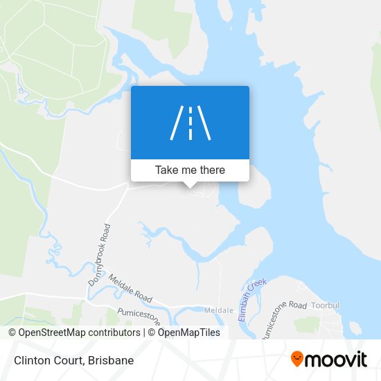 Clinton Court map