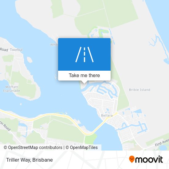 Triller Way map