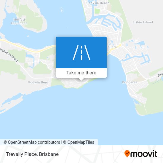 Trevally Place map