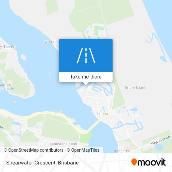 Shearwater Crescent map
