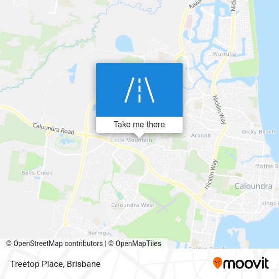 Treetop Place map