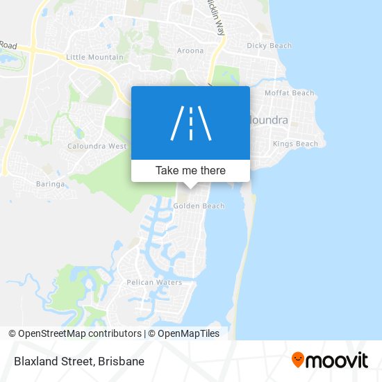 Blaxland Street map