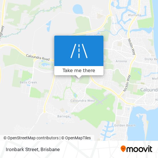 Ironbark Street map