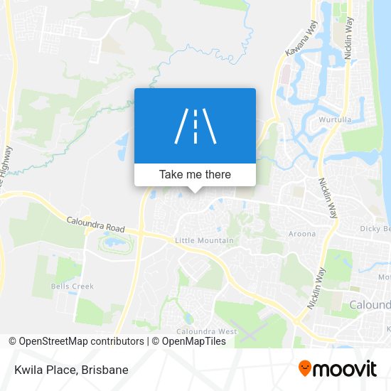 Kwila Place map