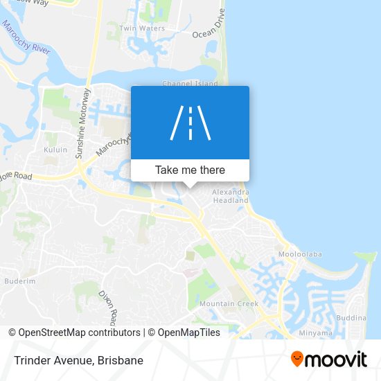 Trinder Avenue map