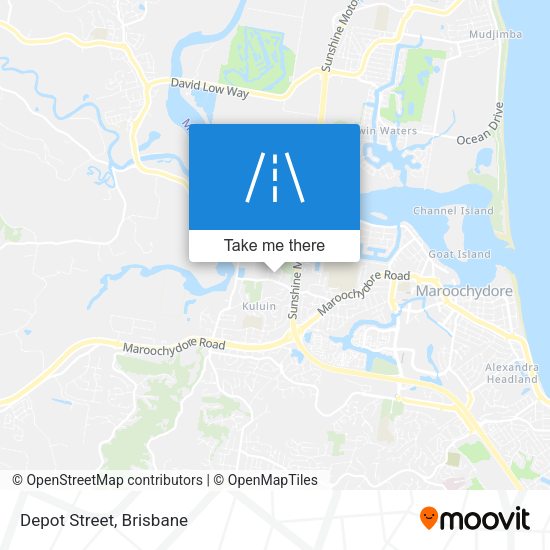 Depot Street map