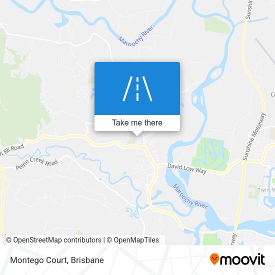 Montego Court map