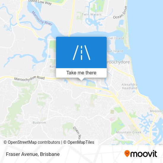Fraser Avenue map