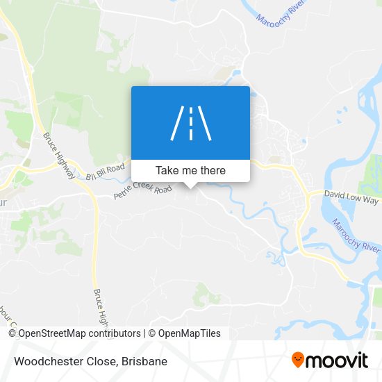 Woodchester Close map