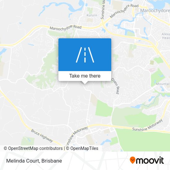 Melinda Court map