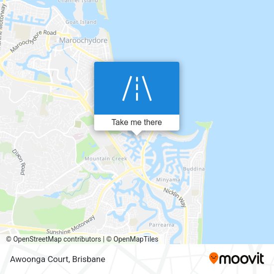 Awoonga Court map