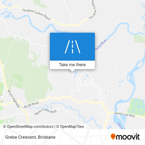 Grebe Crescent map
