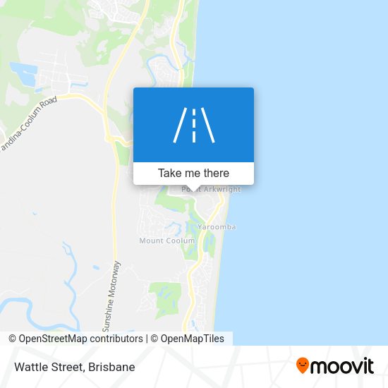 Wattle Street map