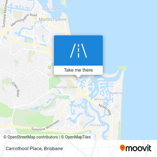 Carrothool Place map