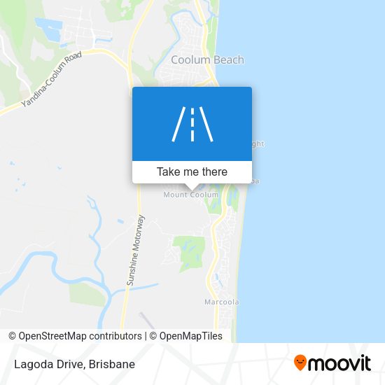 Lagoda Drive map