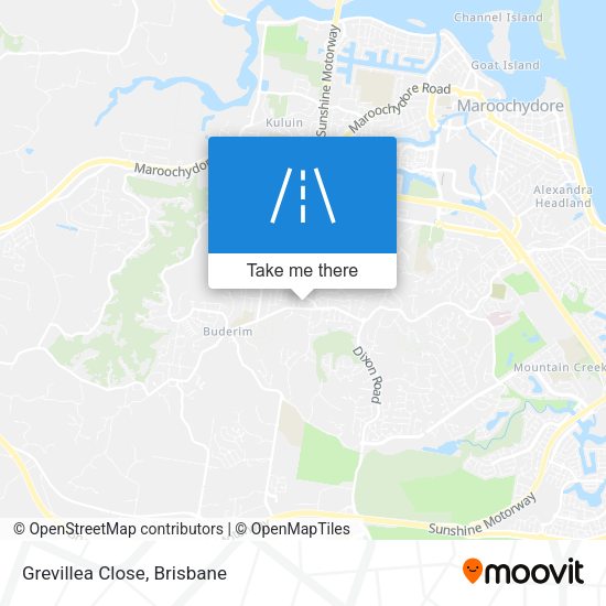 Grevillea Close map