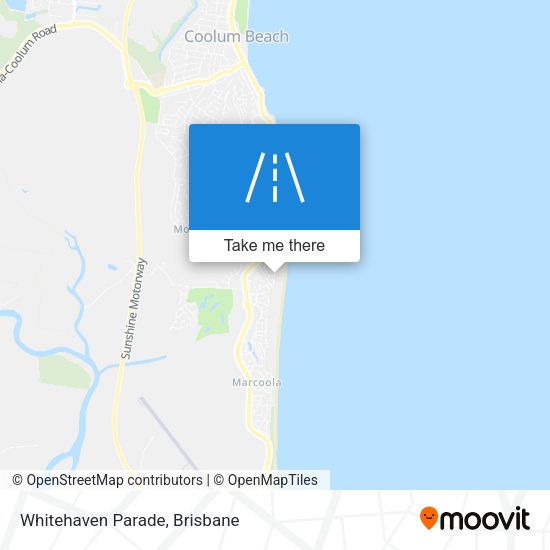Whitehaven Parade map