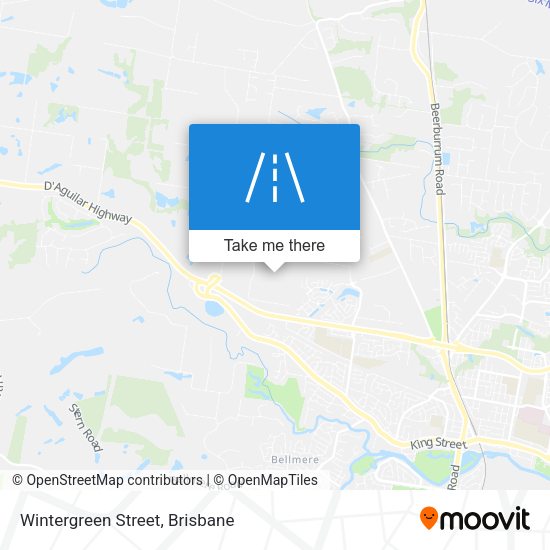 Wintergreen Street map
