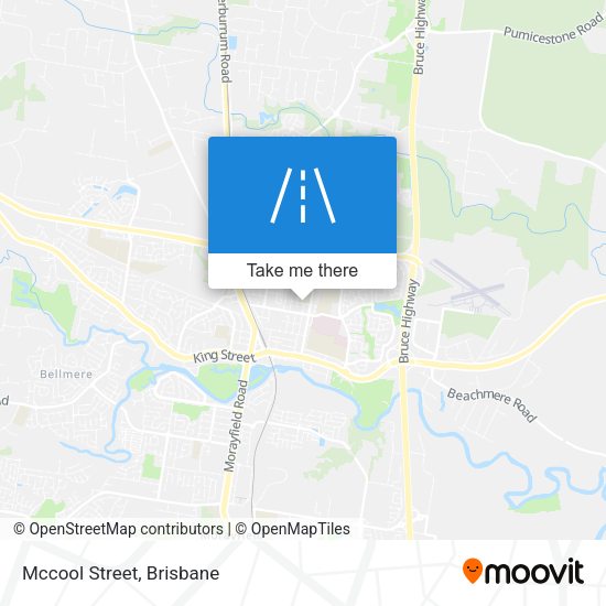Mccool Street map